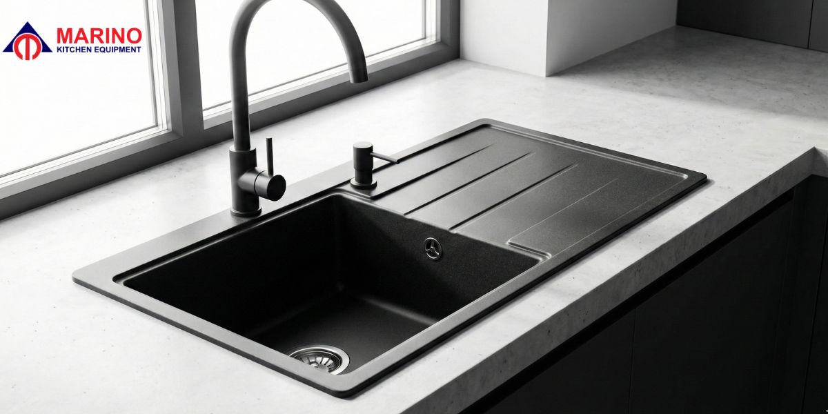 Stylish Kitchen Sink with Mixer & Accessories UAE