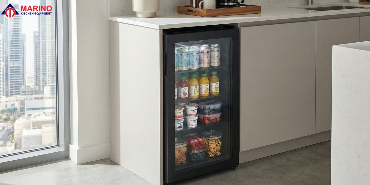 Modern Fridge in UAE Kitchen