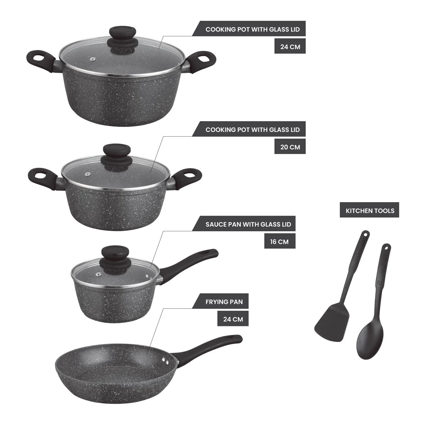 kitchen master cookware set 2