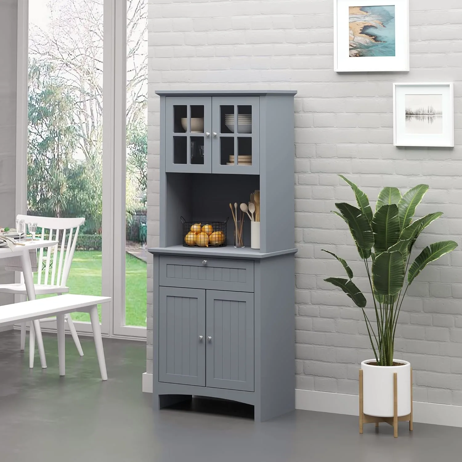 kitchen pantry hutch 2