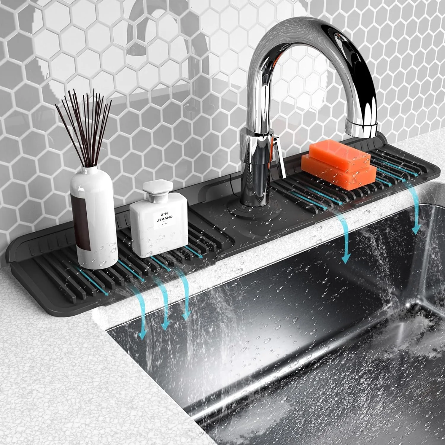 kitchen sink splash guard 1
