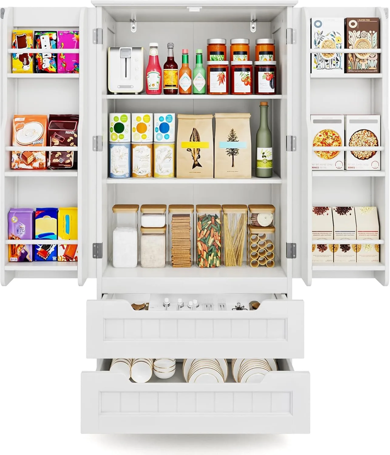 kitchen storage cabinet drawers 1