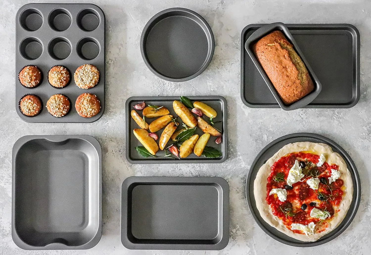 kitchencraft bakeware set 2