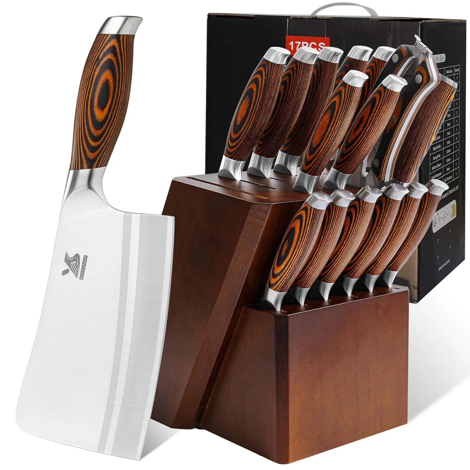 knife block german steel 1