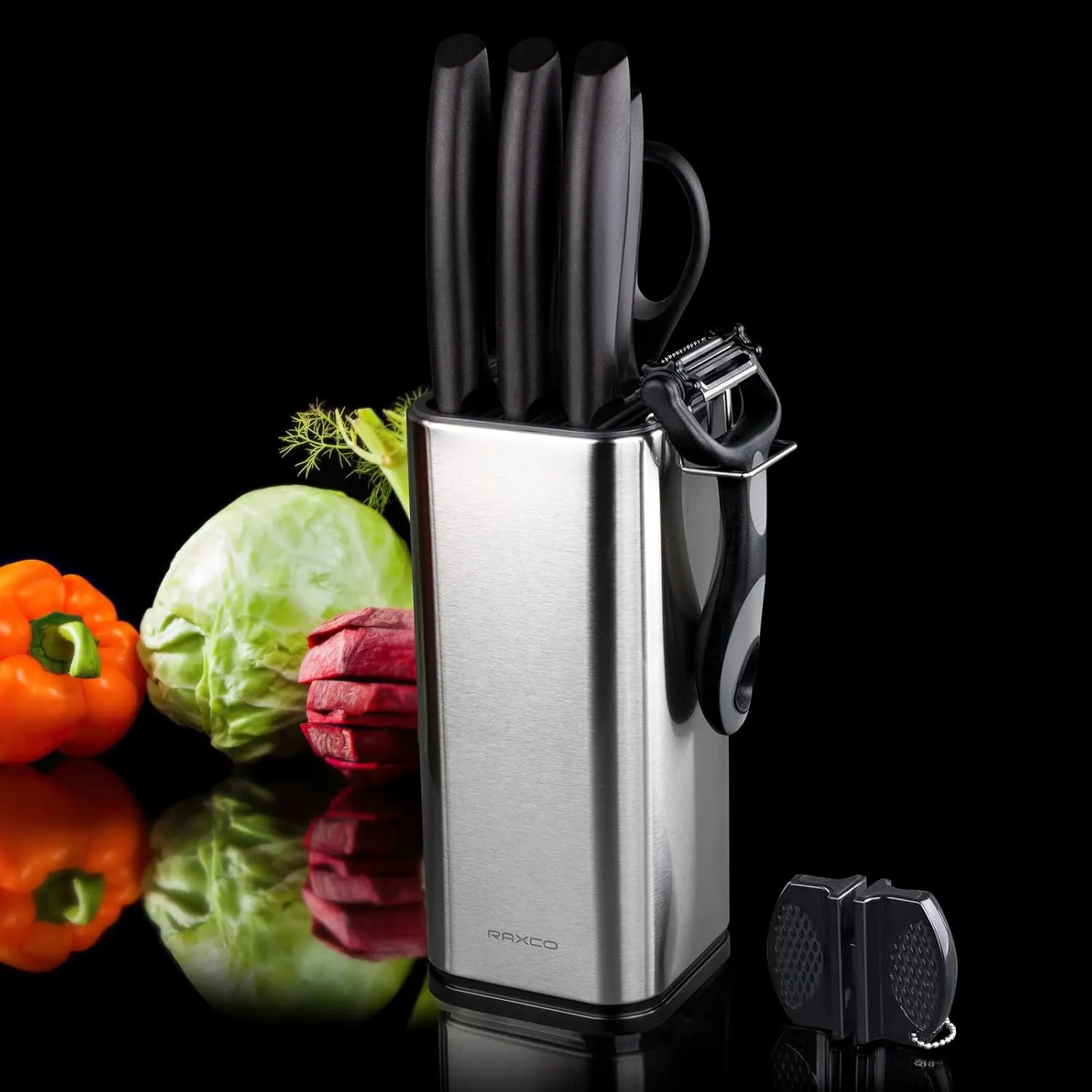 knife set block kitchen 2