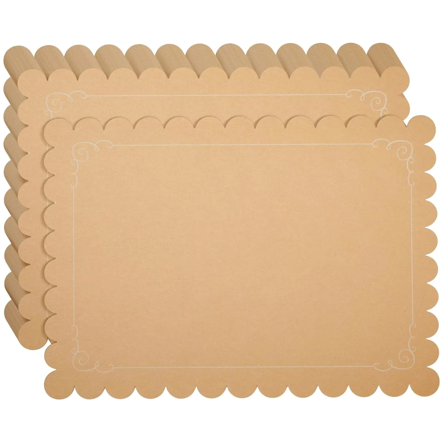 kraft paper placemats 1
