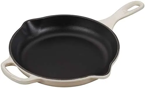la cuisine enameled cast iron skillet 1