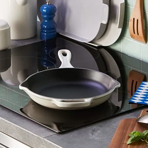 la cuisine enameled cast iron skillet 2