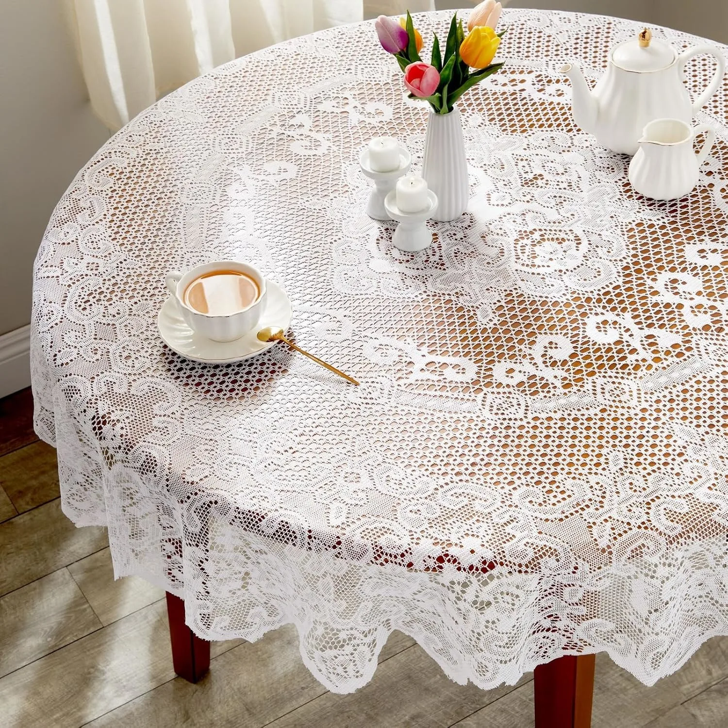 lace tablecloth floral 2