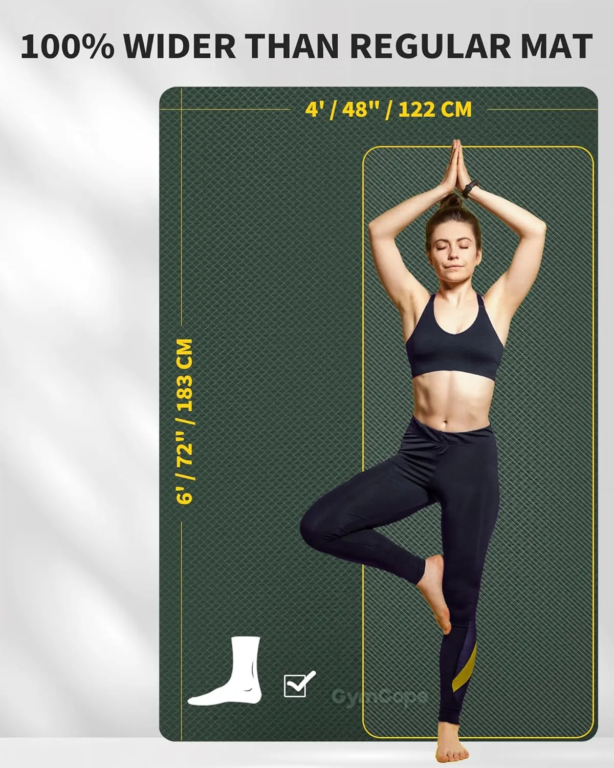 large yoga mat extra wide 2