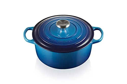le creuset azure casserole 1