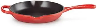 le creuset enameled cast iron skillet 20cm cherry 1