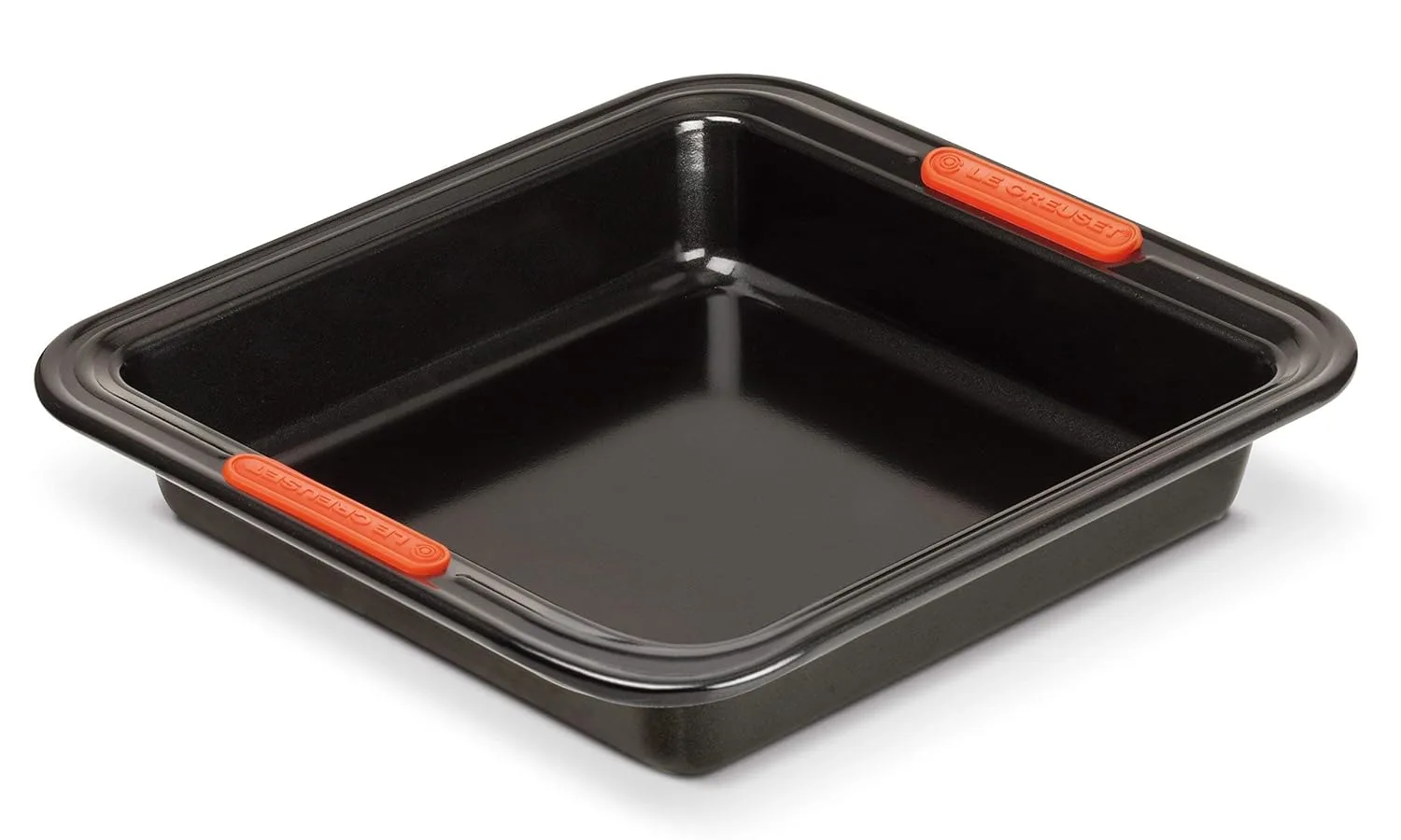 le creuset square cake tin 1