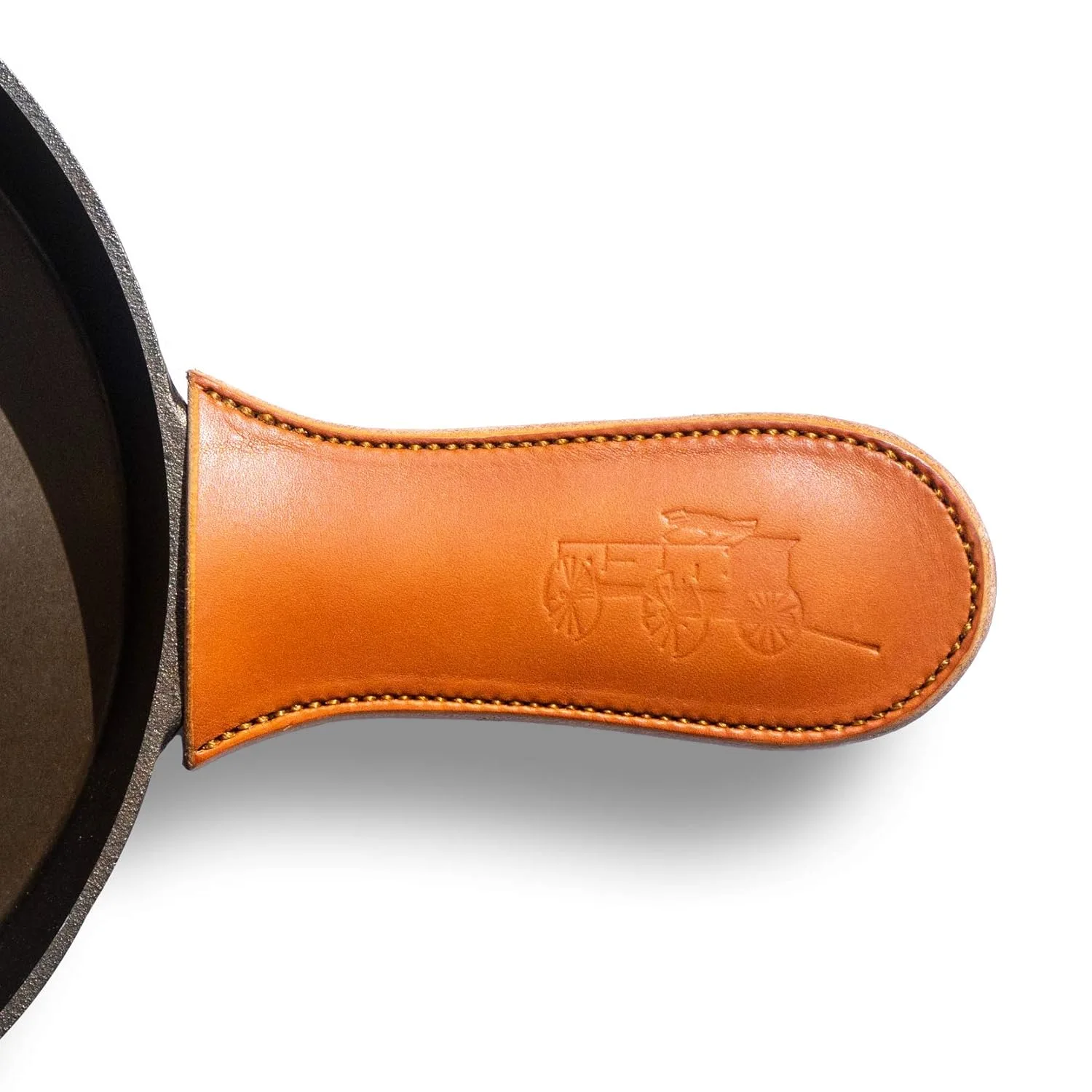 leather cast iron handle 1