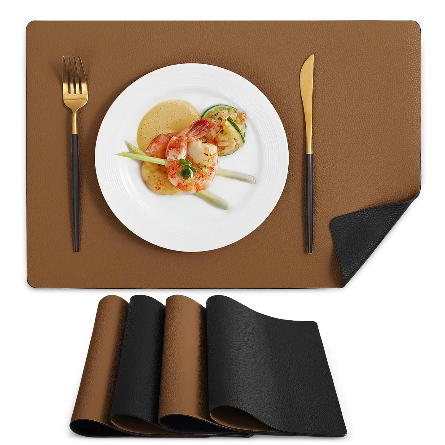 leather placemats heat resistant 1