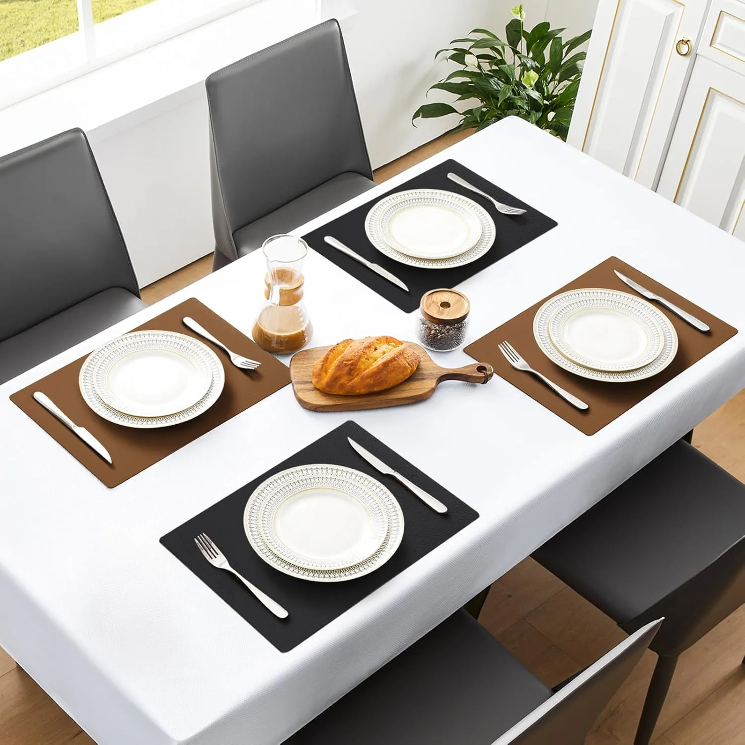 leather placemats heat resistant 2
