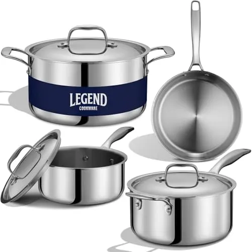 legend cookware stainless steel set 1