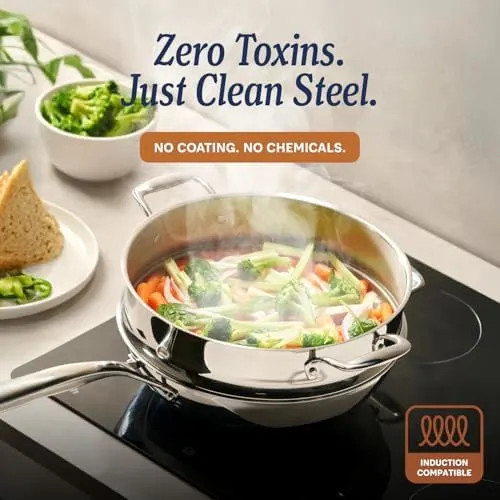legend cookware stainless steel set 2