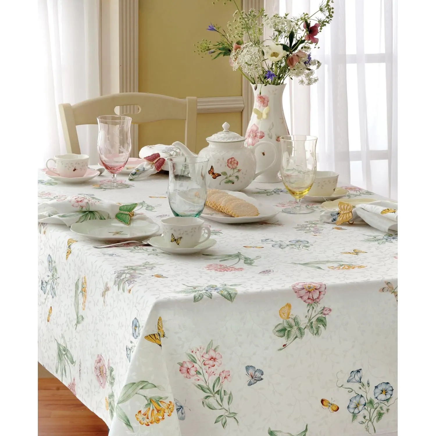 lenox butterfly tablecloth 2