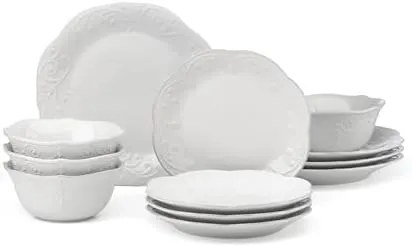 Lenox French Pearl 12-Piece Dinnerware Set