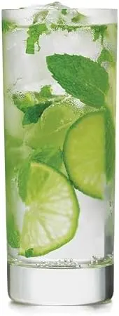 Libbey Modern 12oz Beverage Glasses - 12 Piece Set