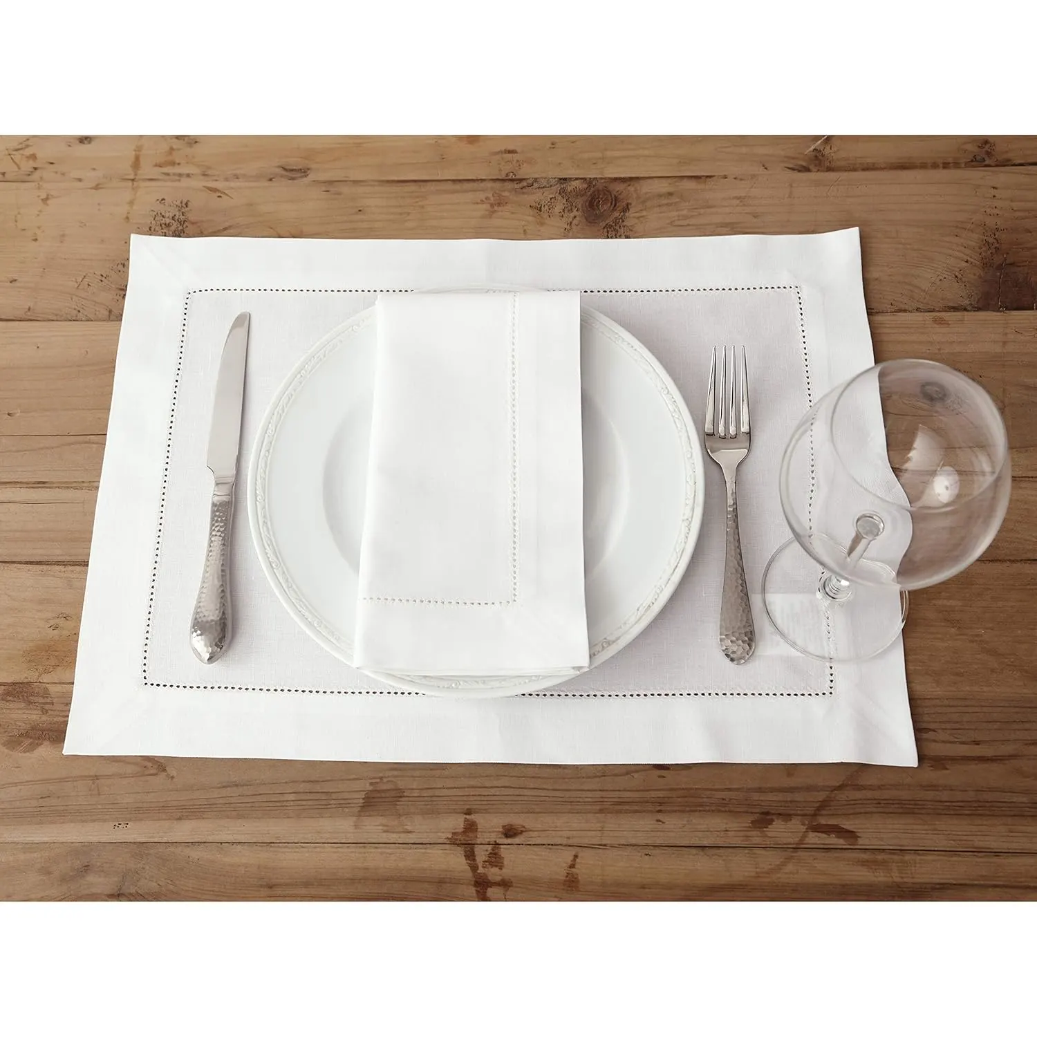 linen placemats white cotton 2