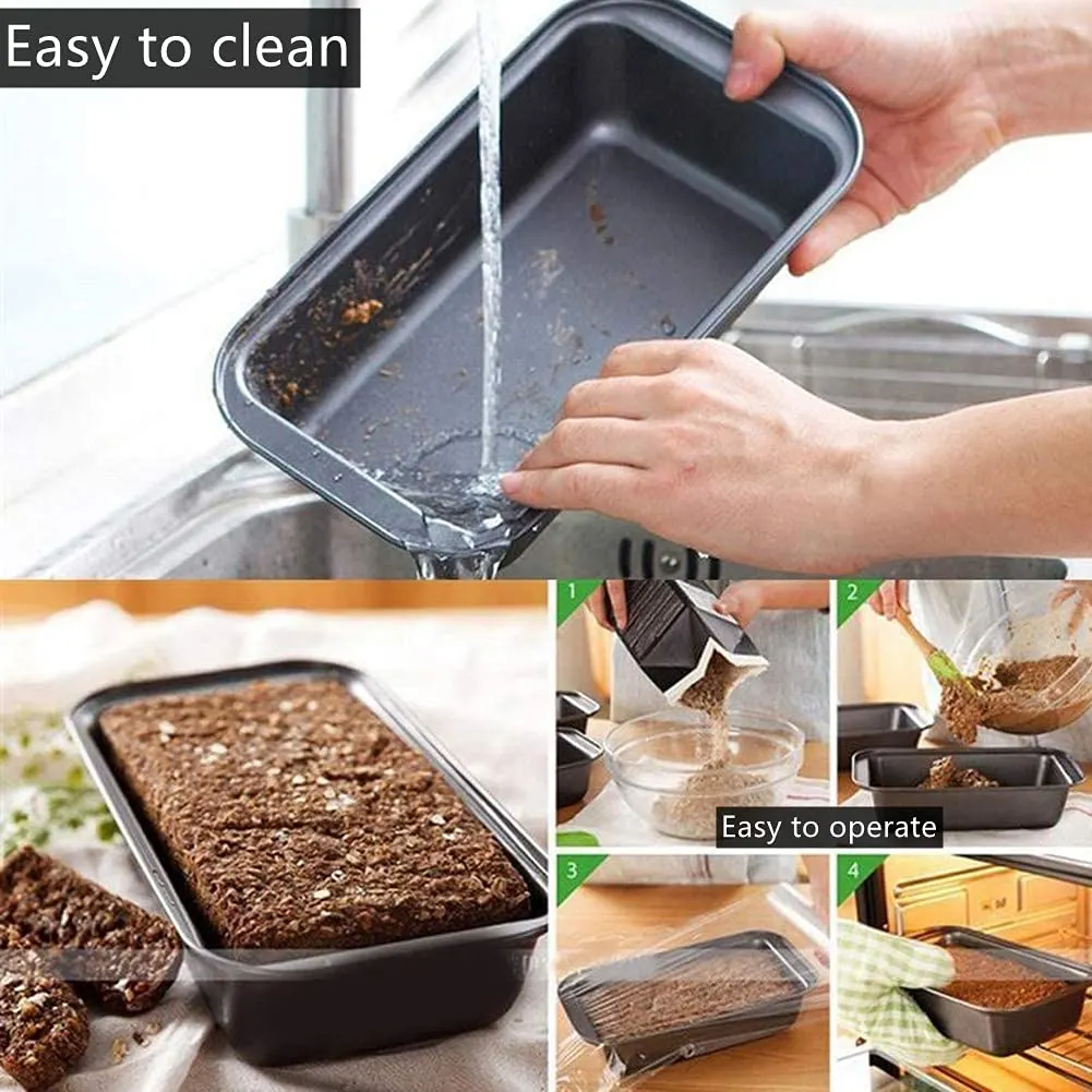 loaf pan bread baking 2