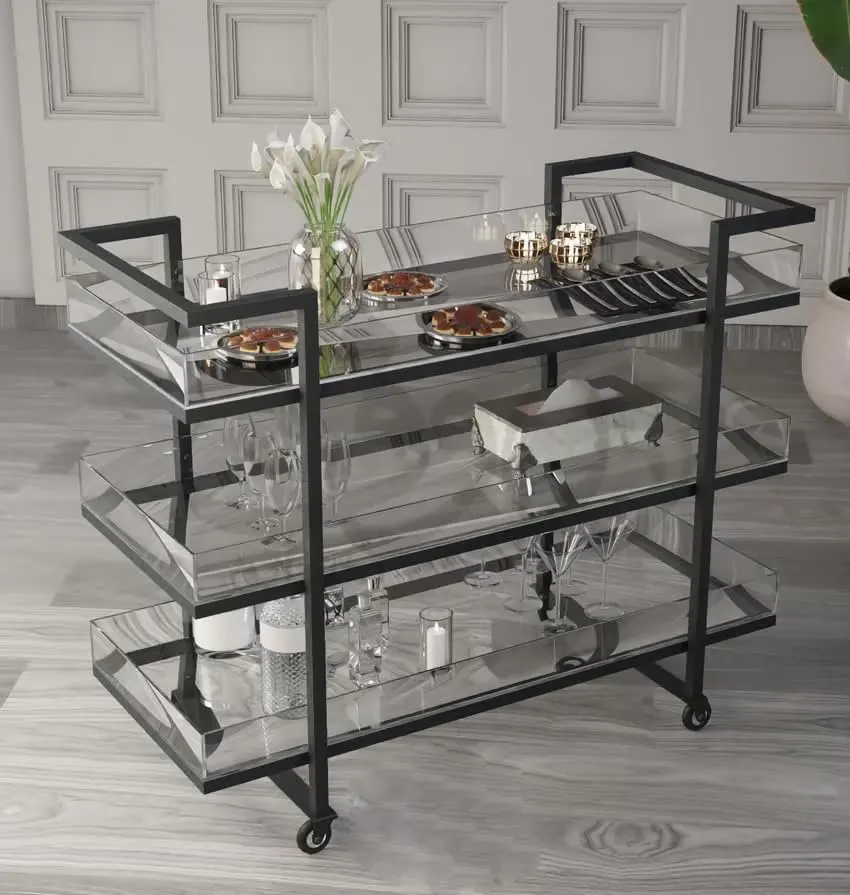 luxury serving cart 2