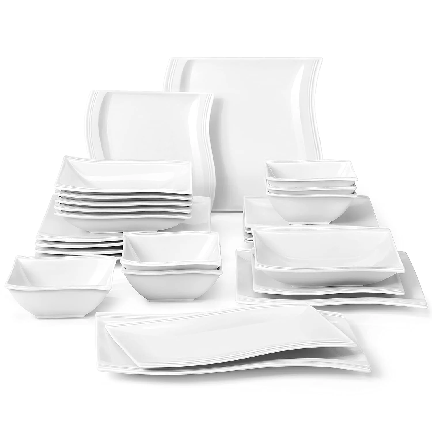 malacasa dinnerware plates bowls 1