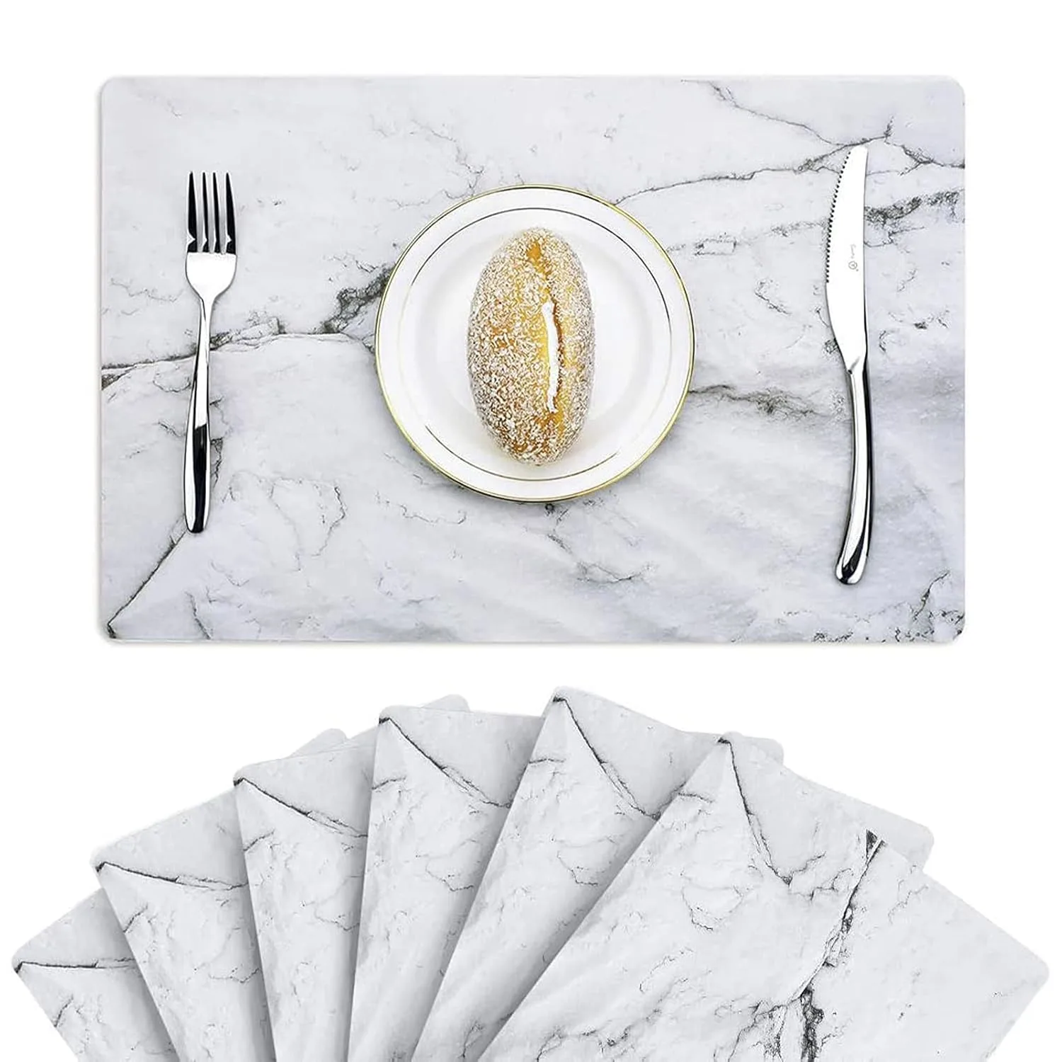 marble placemats set 1
