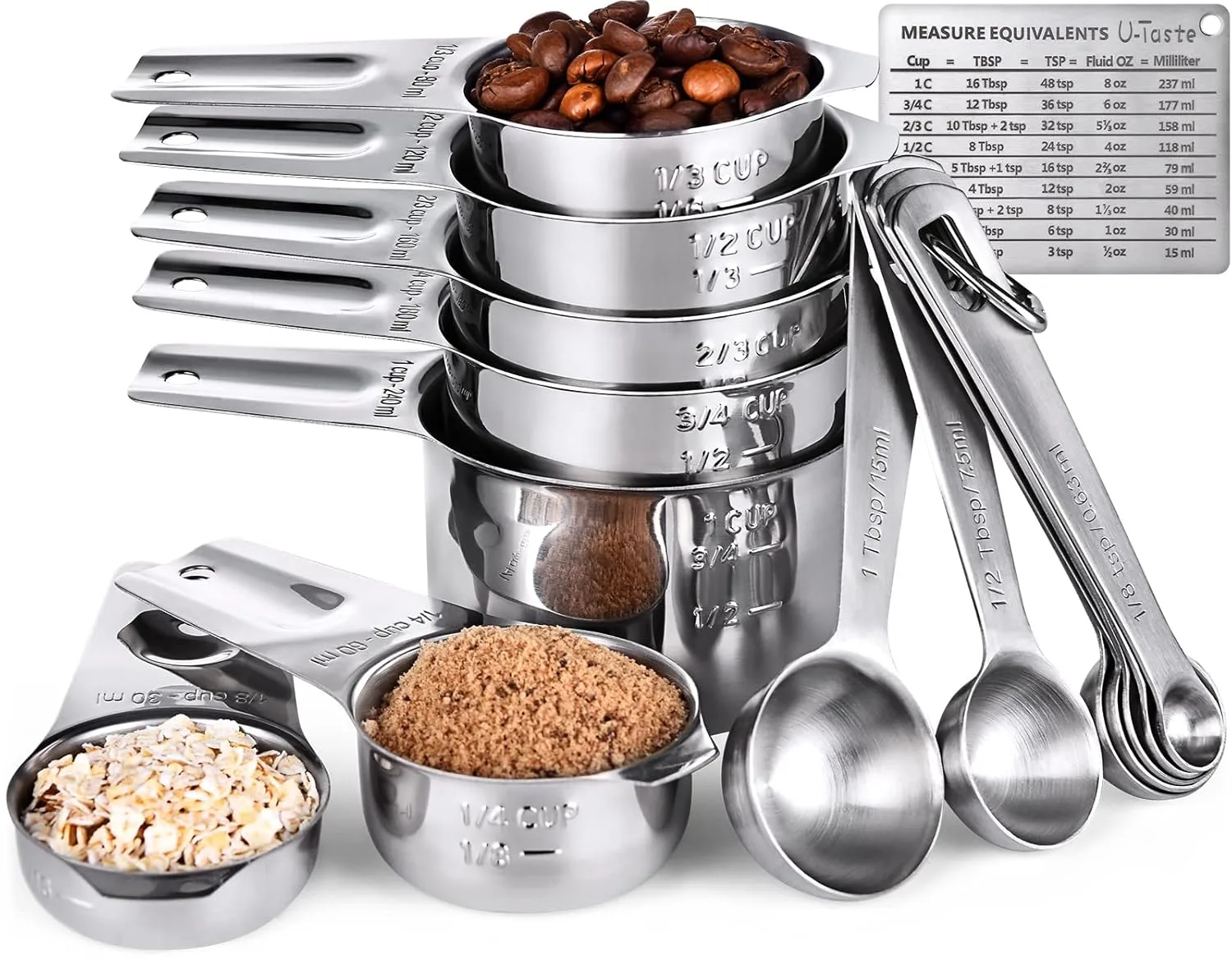 measuring cups spoons set 1