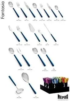 mepra lavender flatware 2