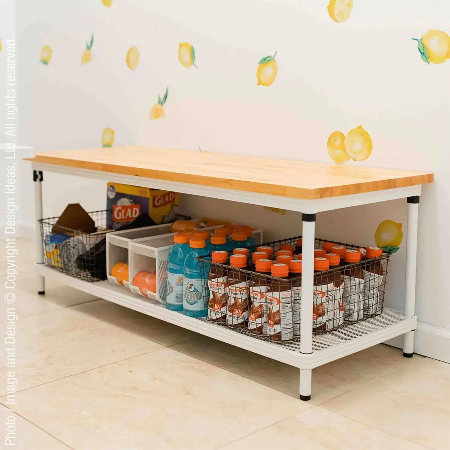 metal storage shelf unit 2