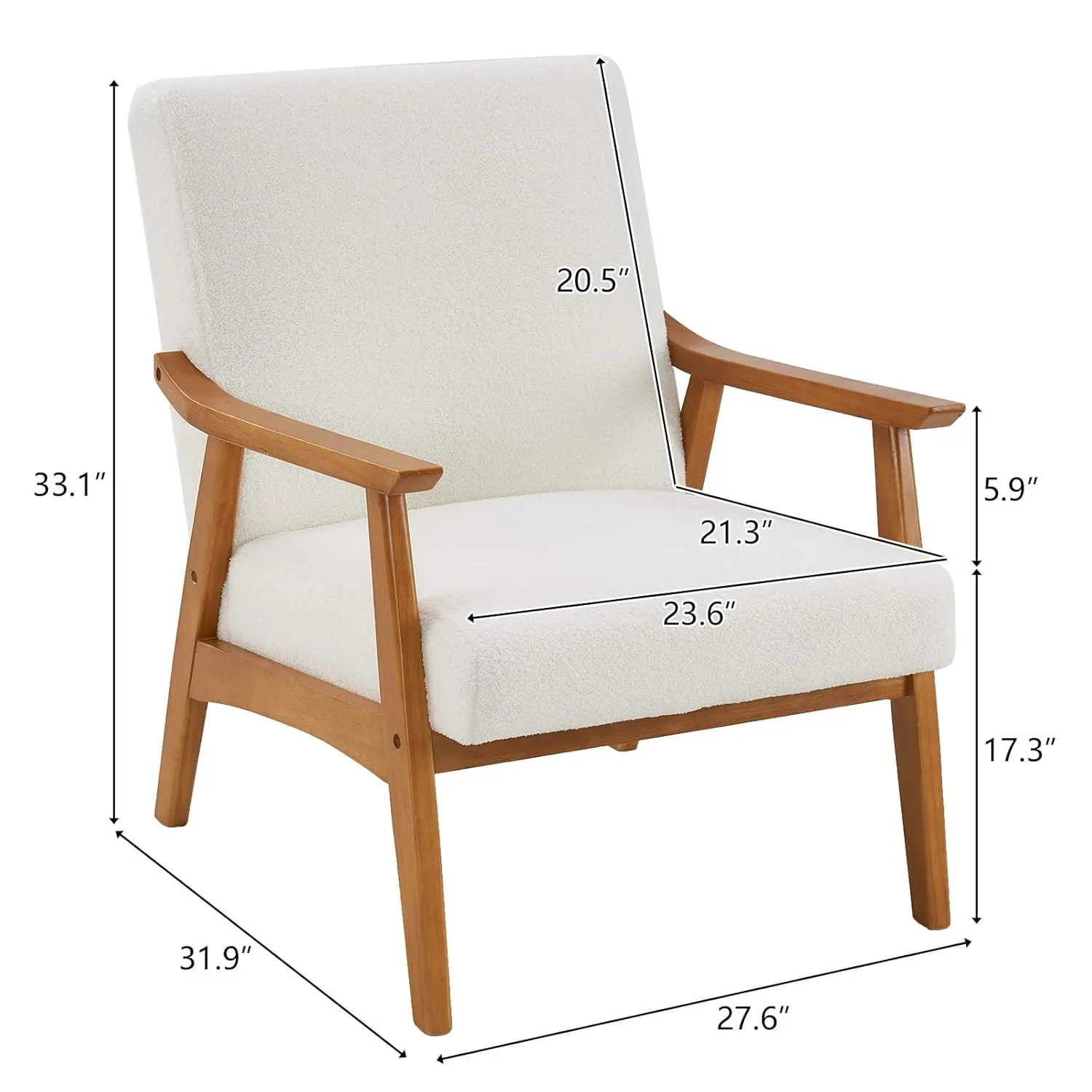 mid century accent chair 2