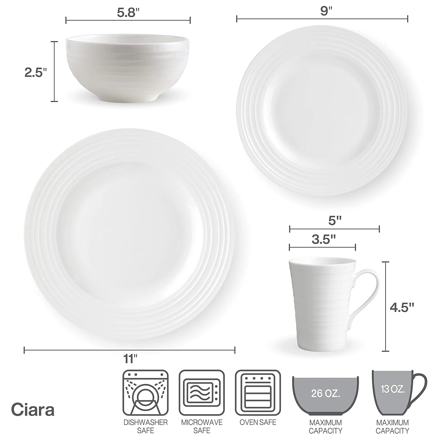 mikasa ciara dinnerware 2