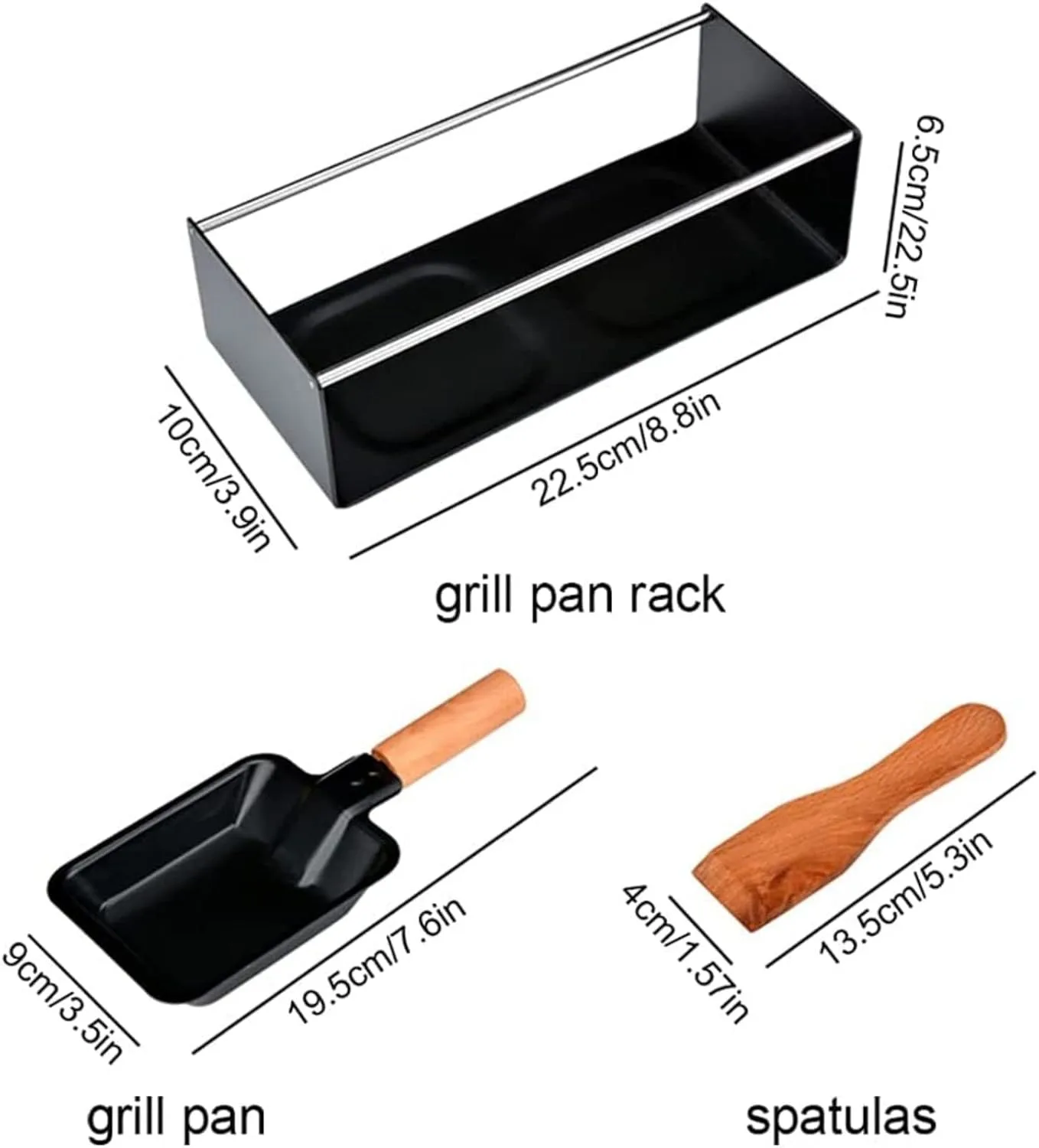 mini cheese raclette set 2