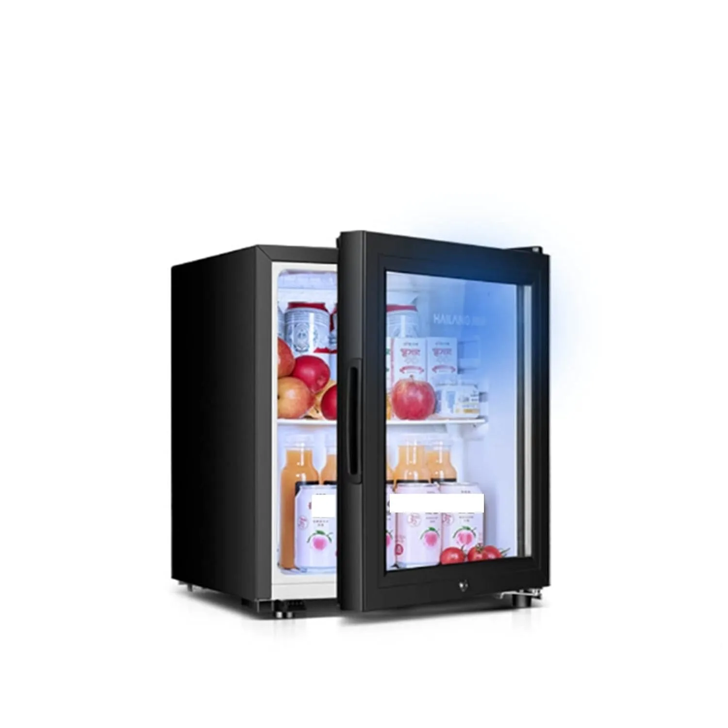 mini fridge 60l wine red 1