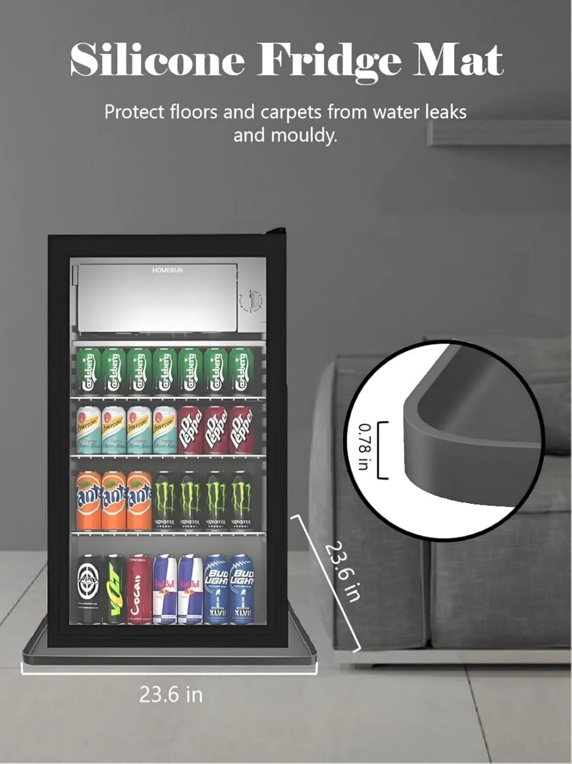 mini fridge mat carpet 2