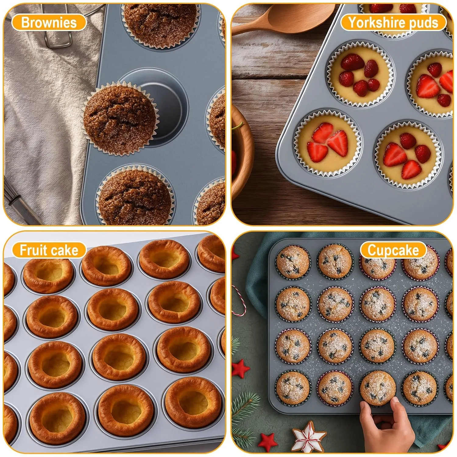 mini muffin pan set 2