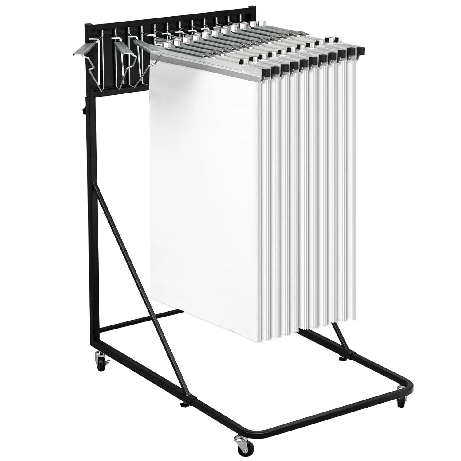 mobile blueprint storage rack 1