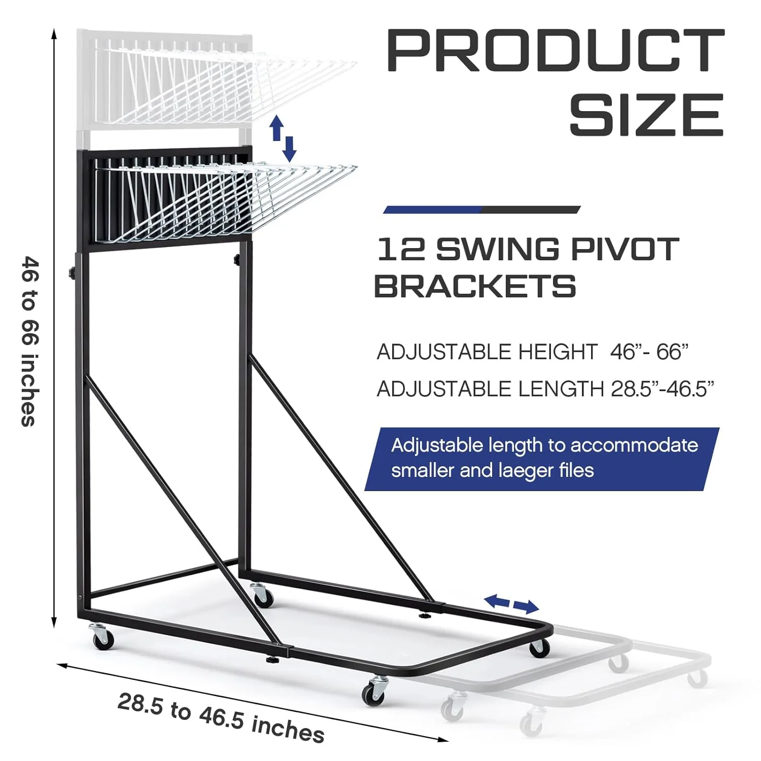 mobile blueprint storage rack 2