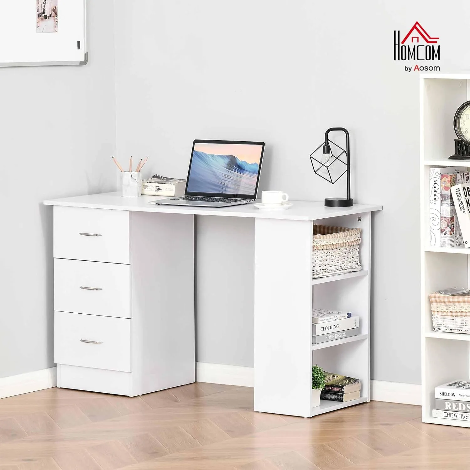 modern computer desk storage 2