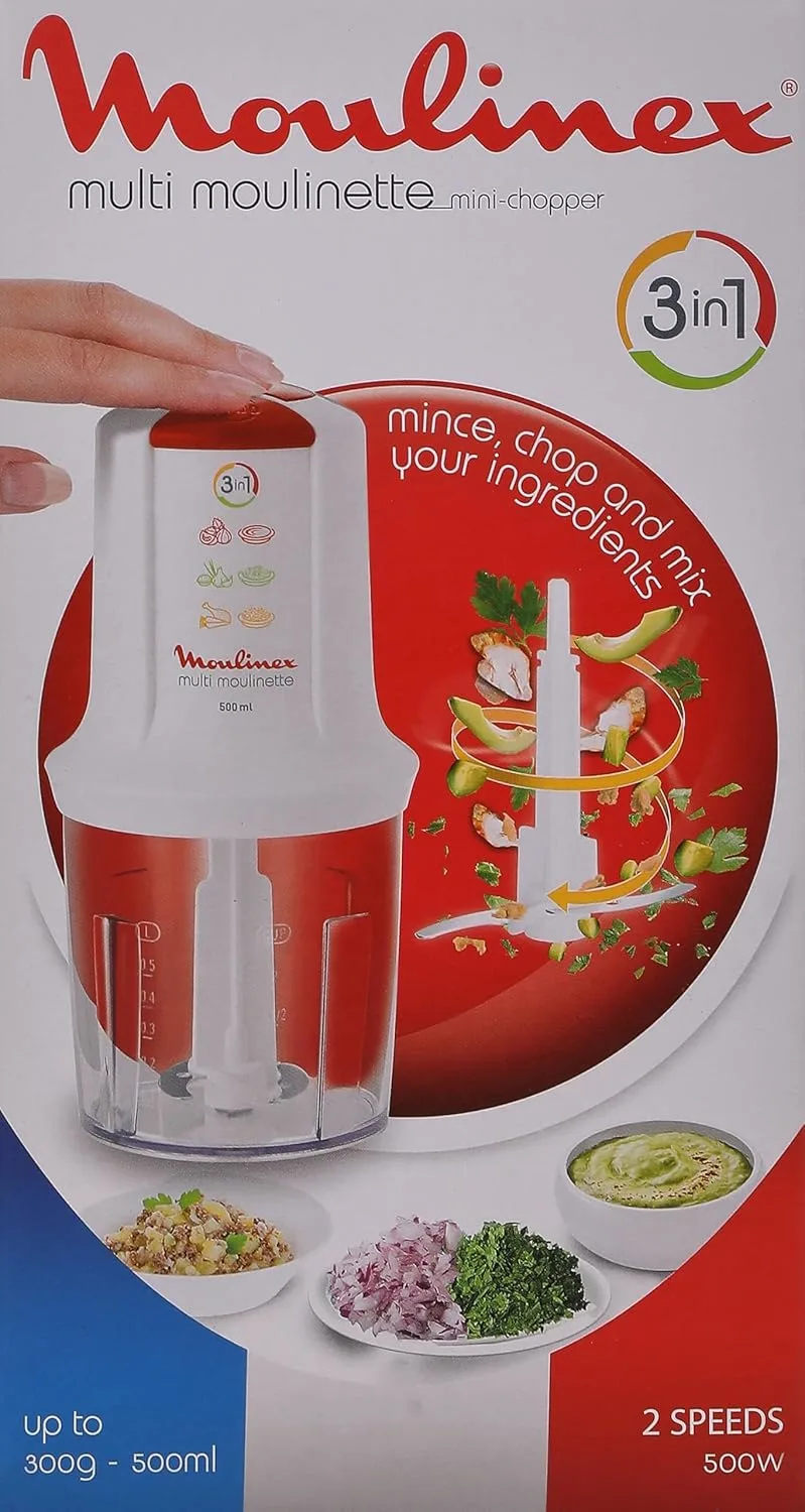 moulinex chopper 500w 2