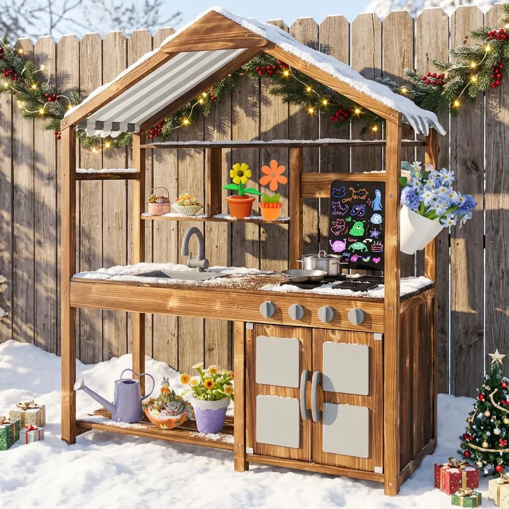 mud kitchen outdoor playset 1