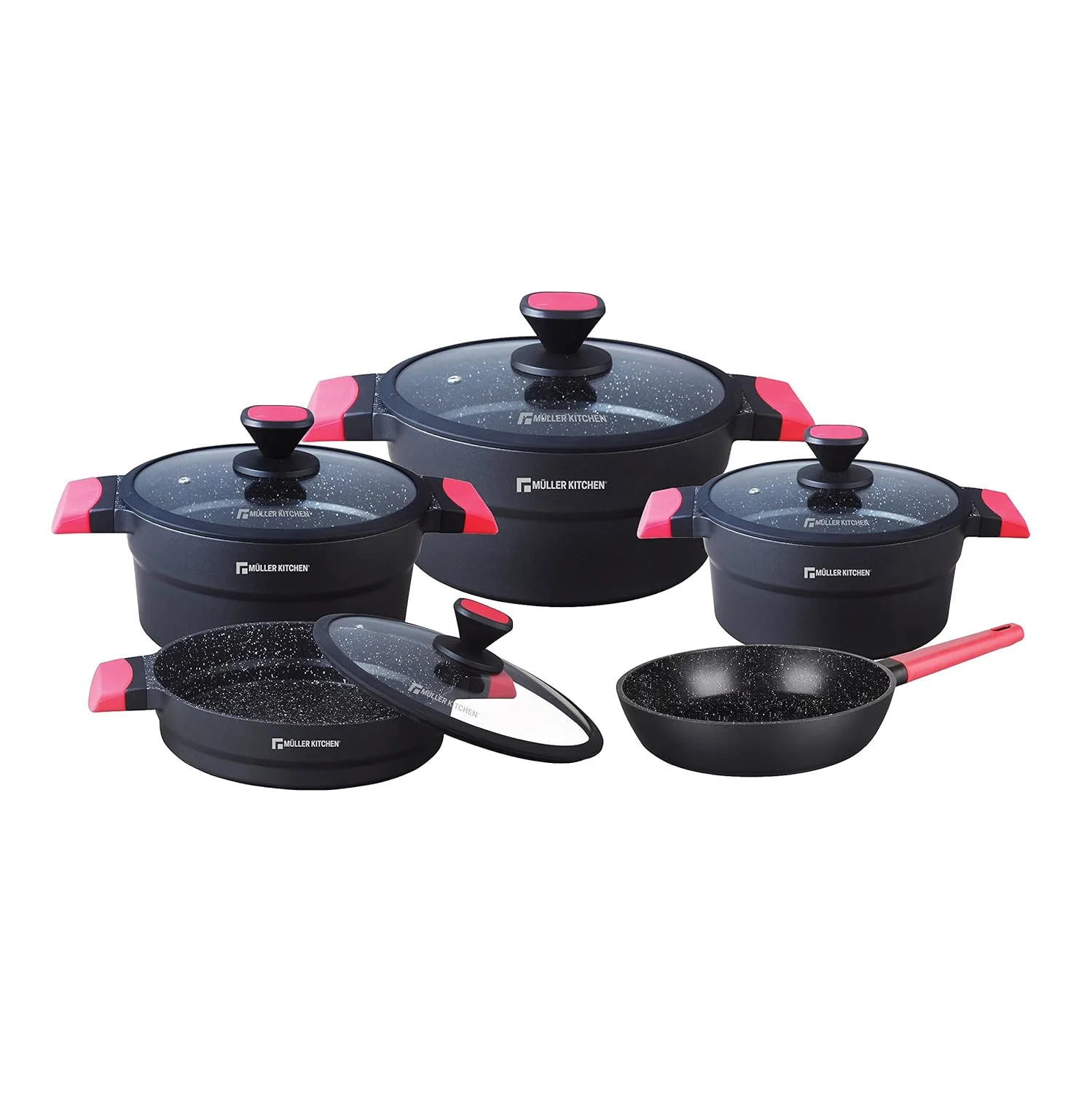 muller kitchen cookware set 1