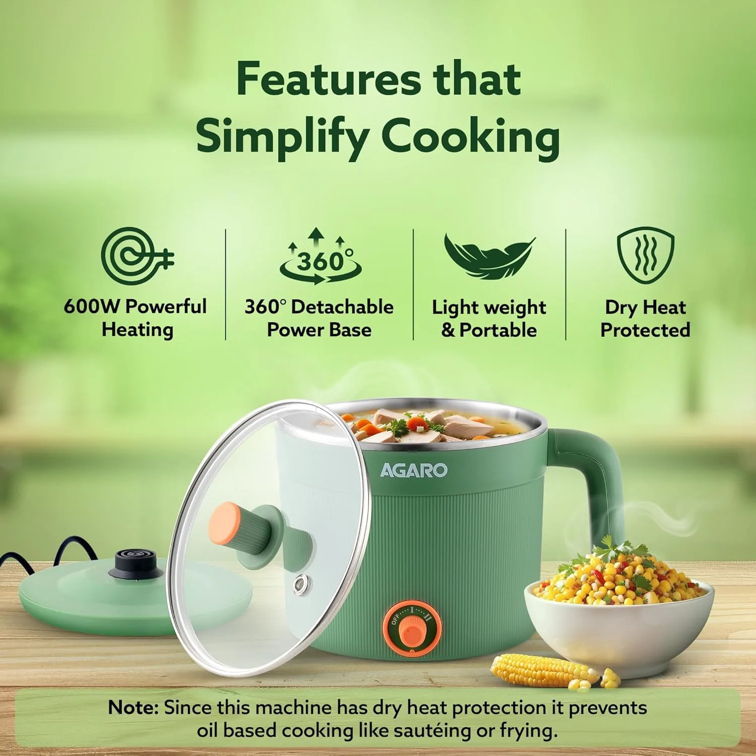 multi cook kettle steamer 2