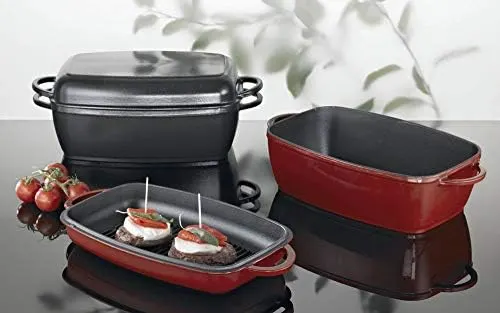 multipurpose roasting pan rustica black 2