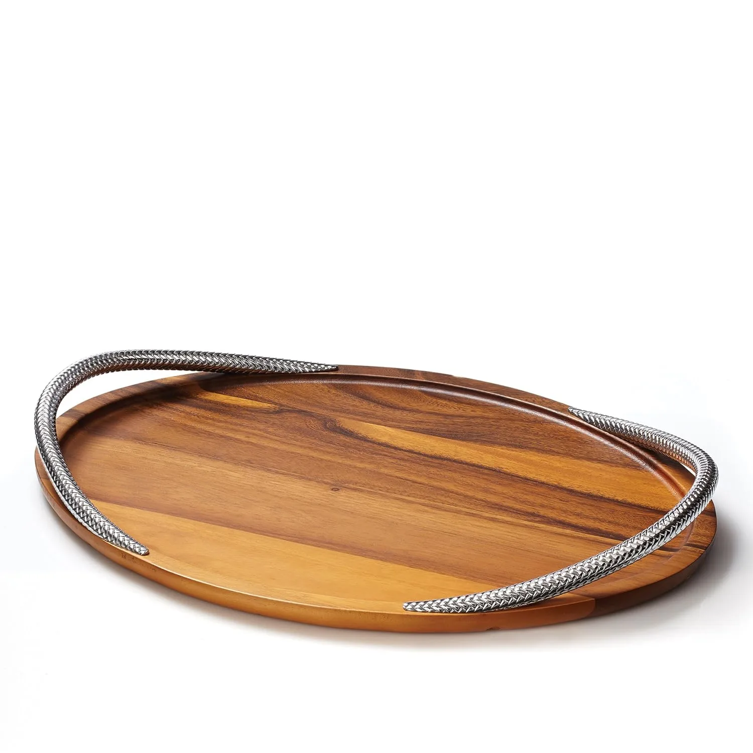 nambe braid serving tray 1