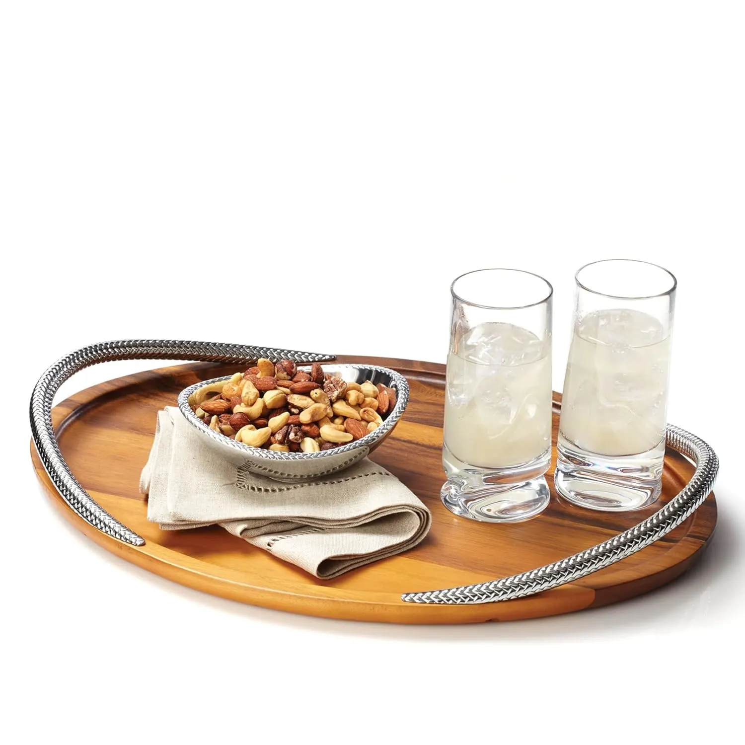 nambe braid serving tray 2
