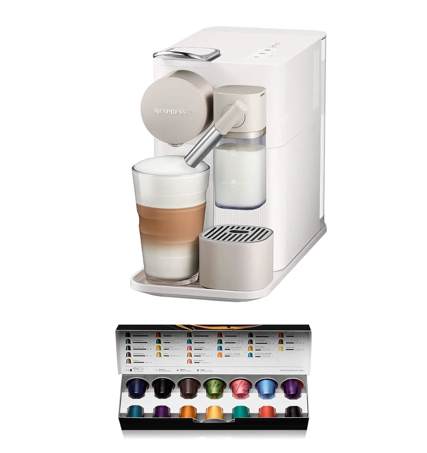 nespresso latissima silky white 1